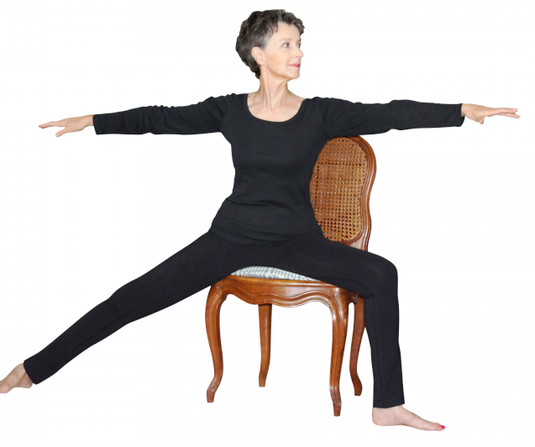 Chair yoga image